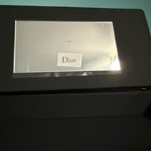 Authentic Dior Beauty VIP GWP Case – Quilted Black Travel Makeup Organizer – New